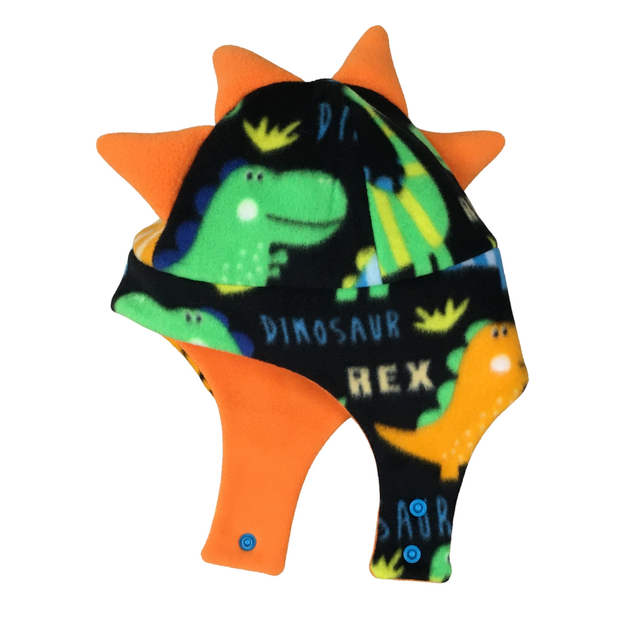 Dinosaur Fleece Hat Winter Hat for Children Fleece Winter Etsy