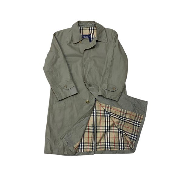 Vintage 90's Burberrys Trench Coat Made in England - Etsy