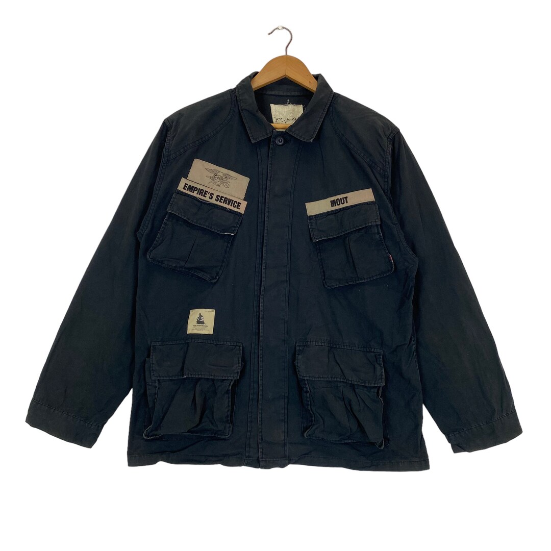 WTAPS ミリタリージャケット ブラック X04 Wtaps Transform Nam64 Military Jacket Black M65 Style Size