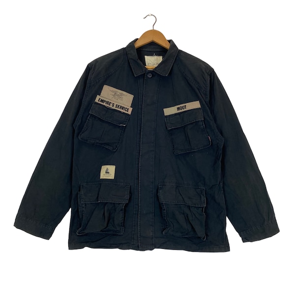 Wtaps Transform Nam64 military jacket black m65 style size Medium