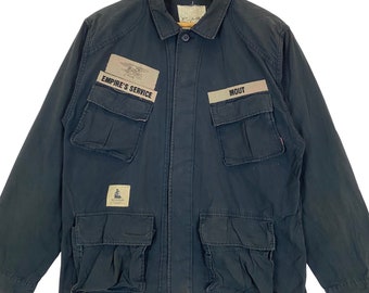 SS25 WTAPS MILT0001 Mサイズ Wtaps Transform Nam64 Military Jacket Black M65 Style Size
