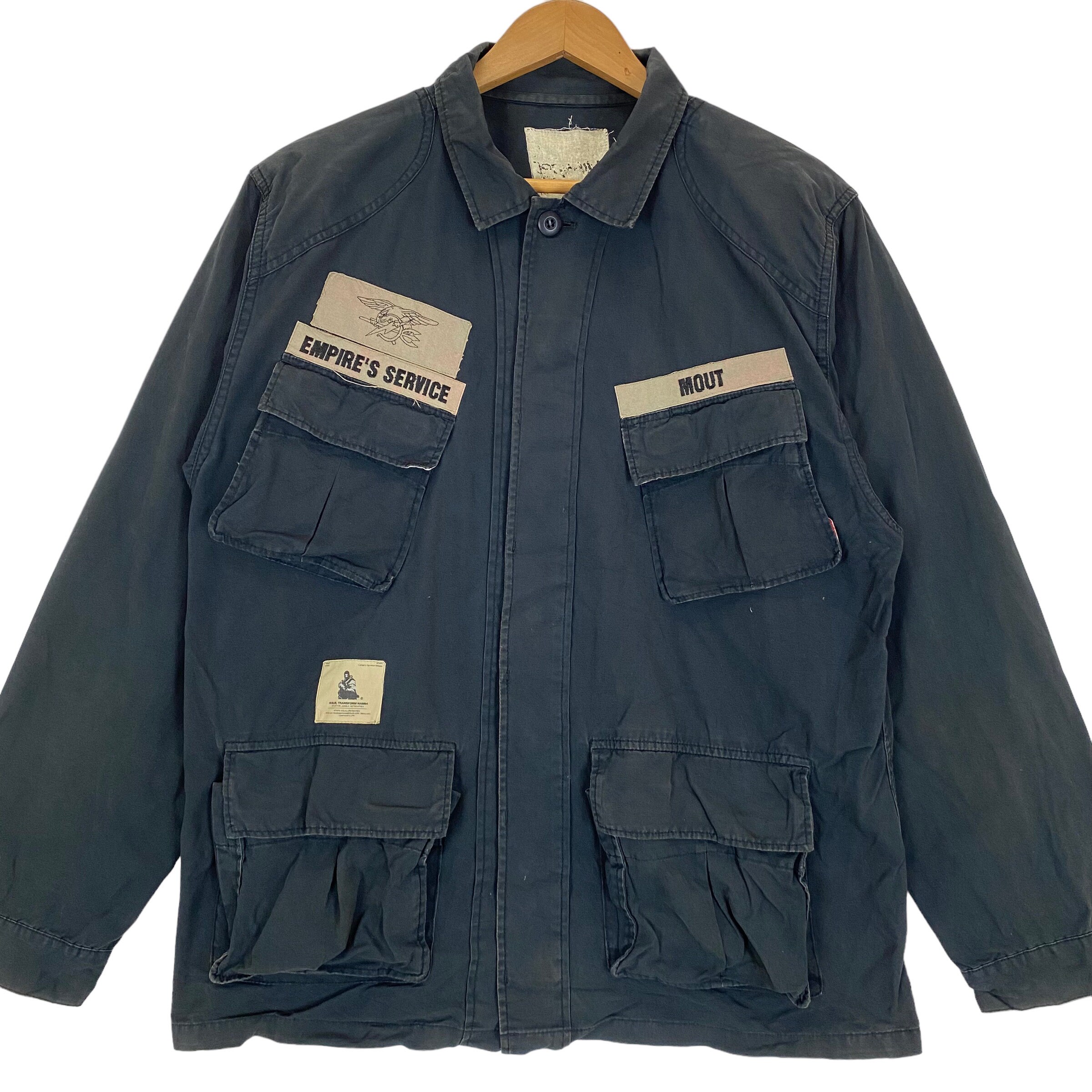 ジャケット・アウター Vintage Remake - Short Military Jacket VINTAGE 1960'S MA-1 USAF Flight Bomber Jacket Size Small 60s