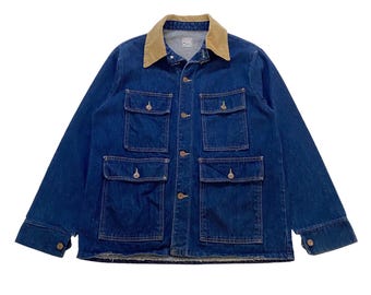 Vintage POINTER Denim Workwear Chore Jacket - Etsy