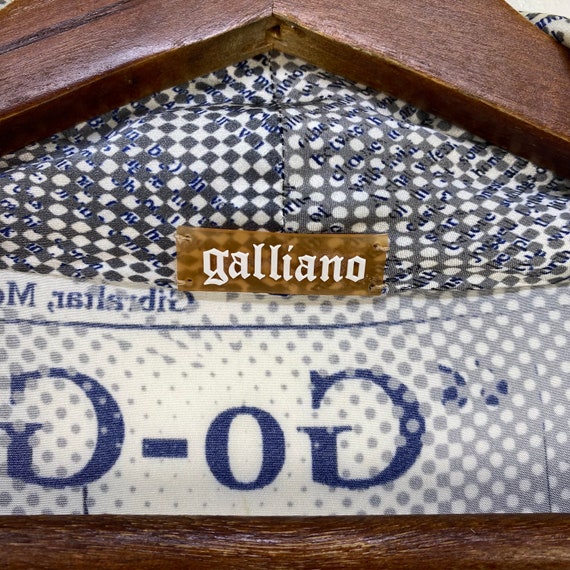 Very rare iconic GALLIANO newspaper butterfly sil… - image 7