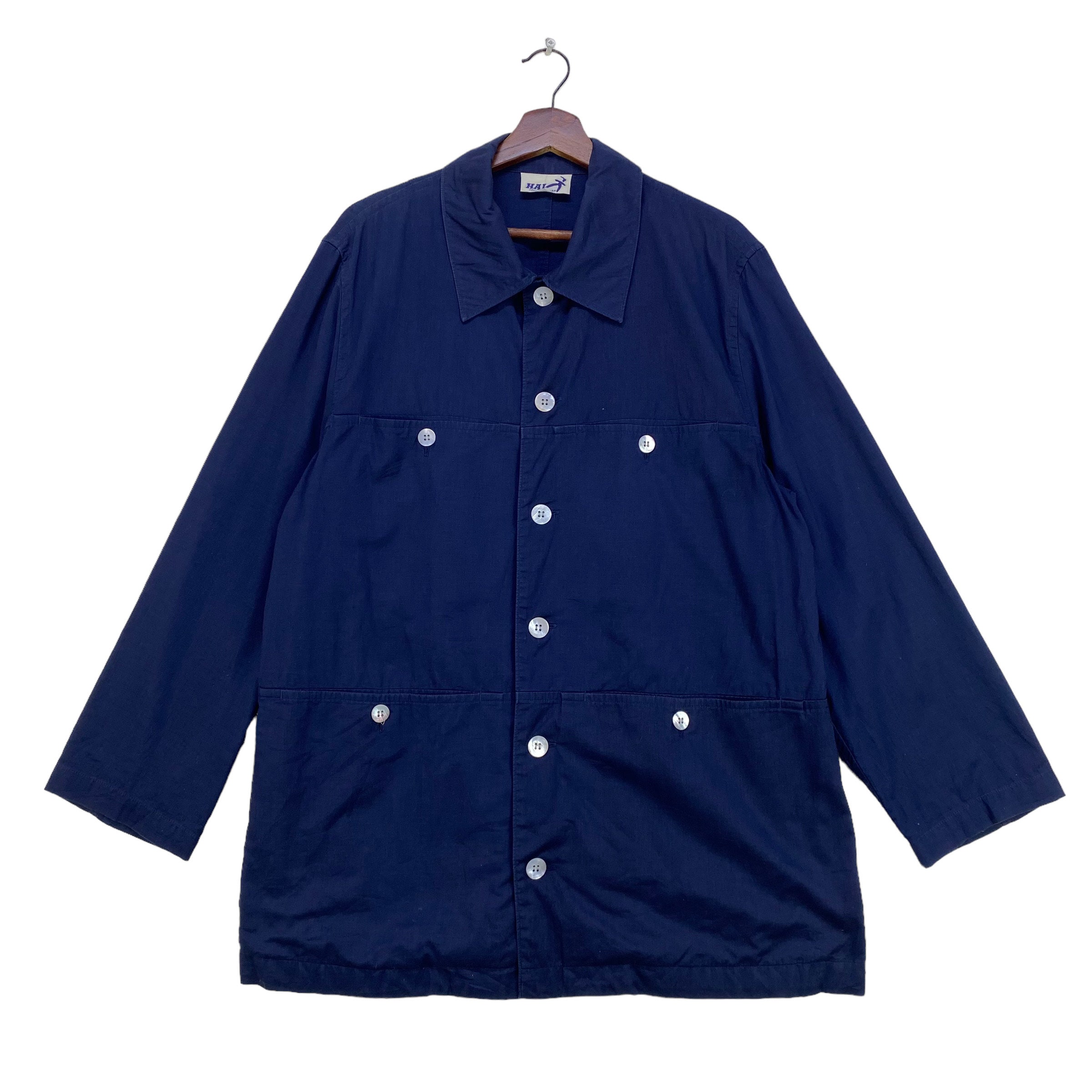 Hai Sporting Gear by ISSEY MIYAKE Double Pocket Casual Jacket Size 