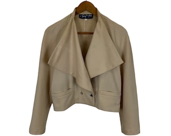 Chaqueta corta con botones vintage Thierry Mugler Edition Paris