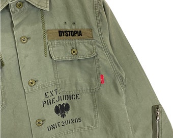 Wtaps Extreme Prejudice Military Style Jacket Size Small