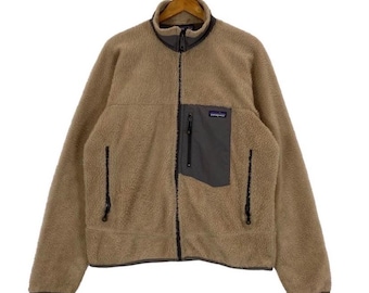 Awesome!! Patagonia Men's Classic Retro-X fleece jacket size Medium Made In USA