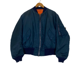 anytee 90‘s MA-1 ALPHA made in USA BLACK Amazon.com: Alpha Industries MA-1 Bomber Flight Jacket