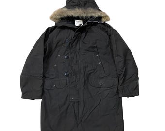 Vintage I.spiewak & Son Type N-3B Parka Fur Hoodie Made in USA