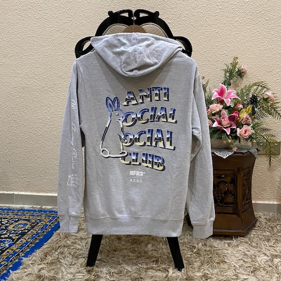 PICK!! Anti Social Social Club x FR2 Rabbit hoodie
