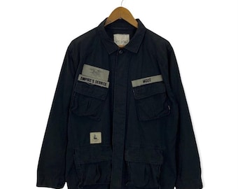 Wtaps Transform Nam64 chaqueta militar negra
