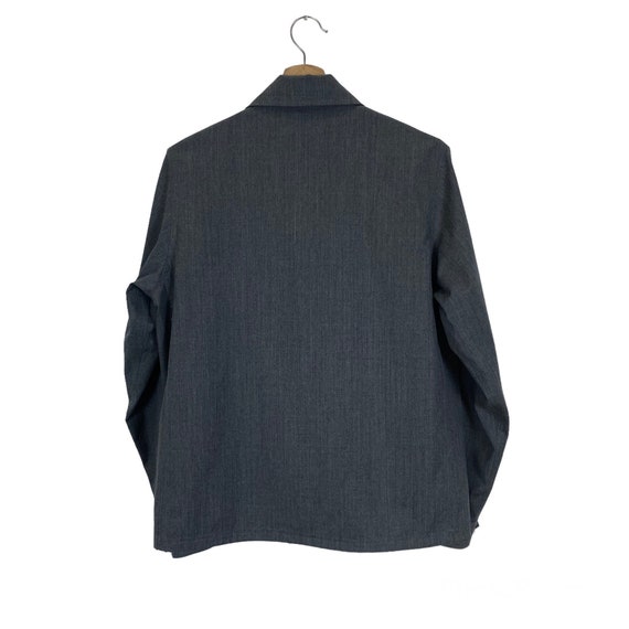 AD15 GANRYU Comme Des Garcons Light Snap Button Jacket Size
