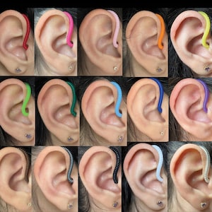 Ultra Thin Hearing Aid Tube Twists: Decorative Cable Coils