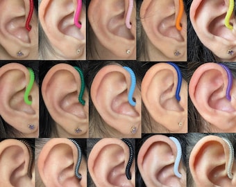 Ultra Thin Hearing Aid Tube Twists: Decorative Cable Coils