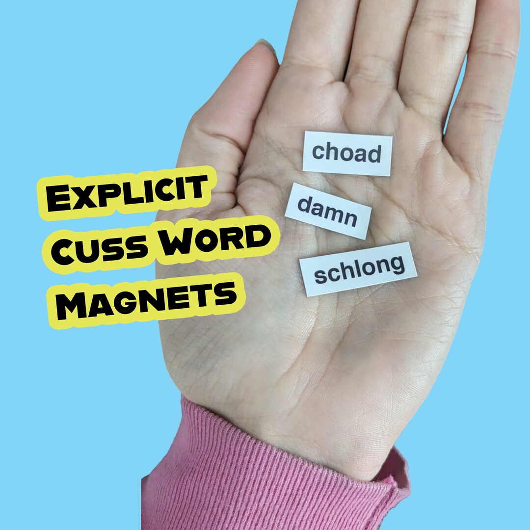 Explicit Cuss Word Explicit Funny Poetry Curse Word Custom