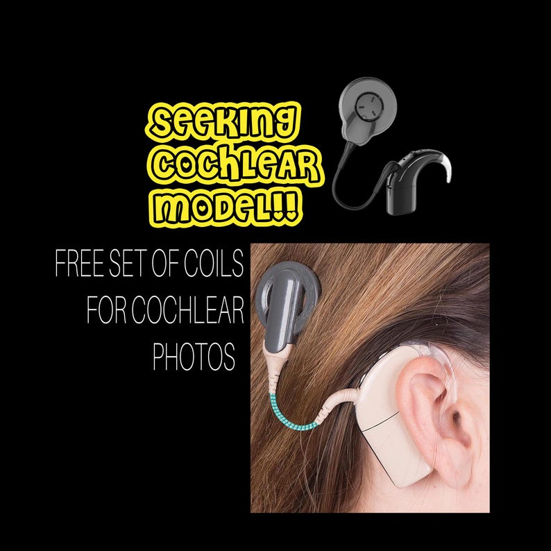 Cochlear Implant Hearing Aid Tube Twists: Decorative Cable Coils - Etsy