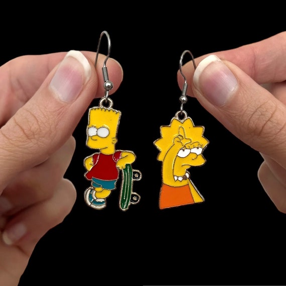 Lisa simpson hotsell earrings