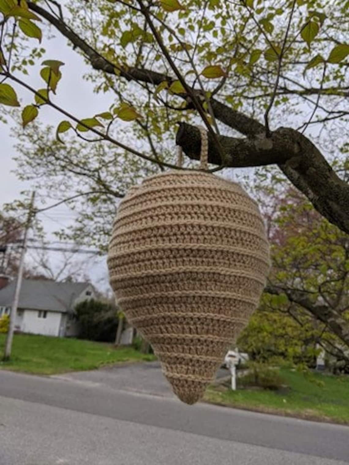 Decoy Wasp Nest Crochet PDF Pattern Only Digital Download Etsy
