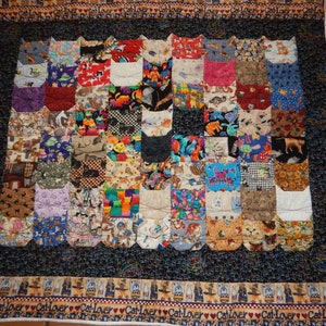 Cat wall hanging / Cat quilt