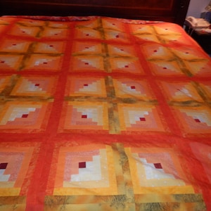 Trip around the World - King size quilt