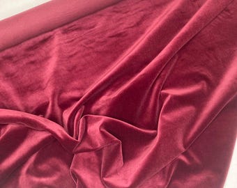 Fabric for the Burgundy dress from Gone With The Wind
