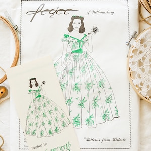 Gone With The Wind inspired Barbecue Party Dress and Hoop Skirt Patterns image 2