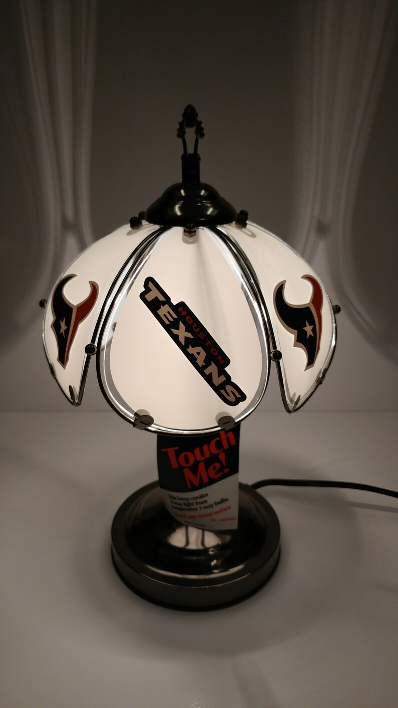 Houston Texans 3 Way Lamp Table Desk Man S Accent Sports Football Light