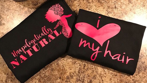 Natural Hair Tee Etsy