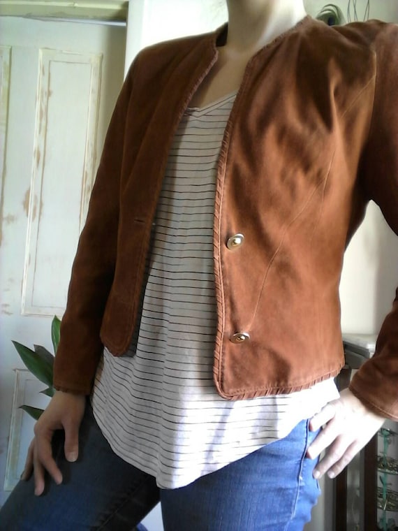 Vintage Reindeer leather jacket, leather jacket, d