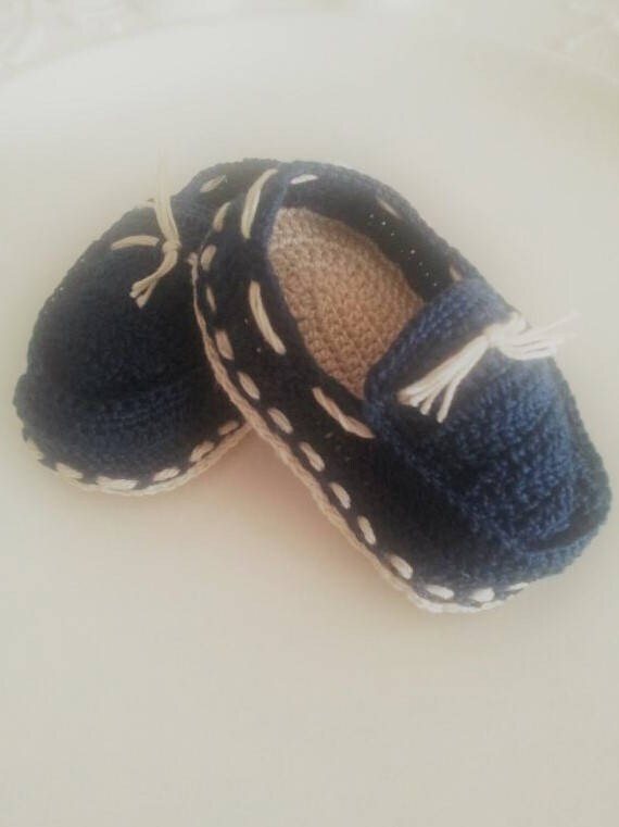 Mocassino neonato ad uncinetto | Etsy Italia