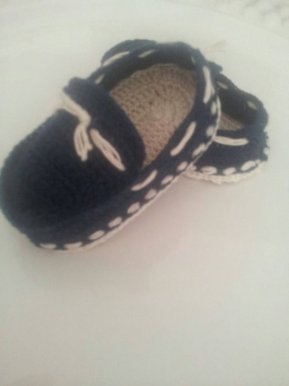 Mocassino neonato ad uncinetto | Etsy Italia