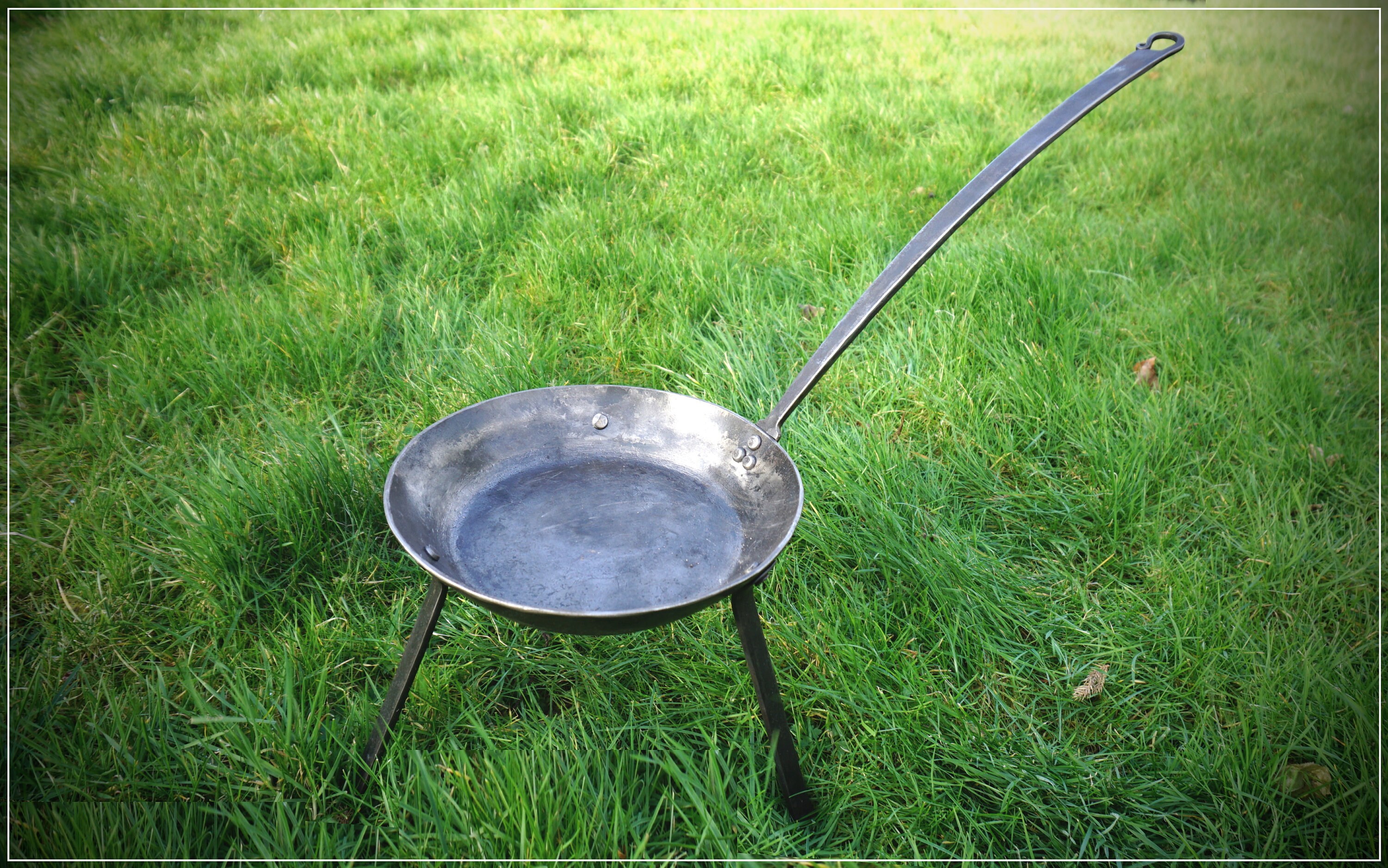 Blacksmith 9'' Spider Skillet / Frying Pan Etsy