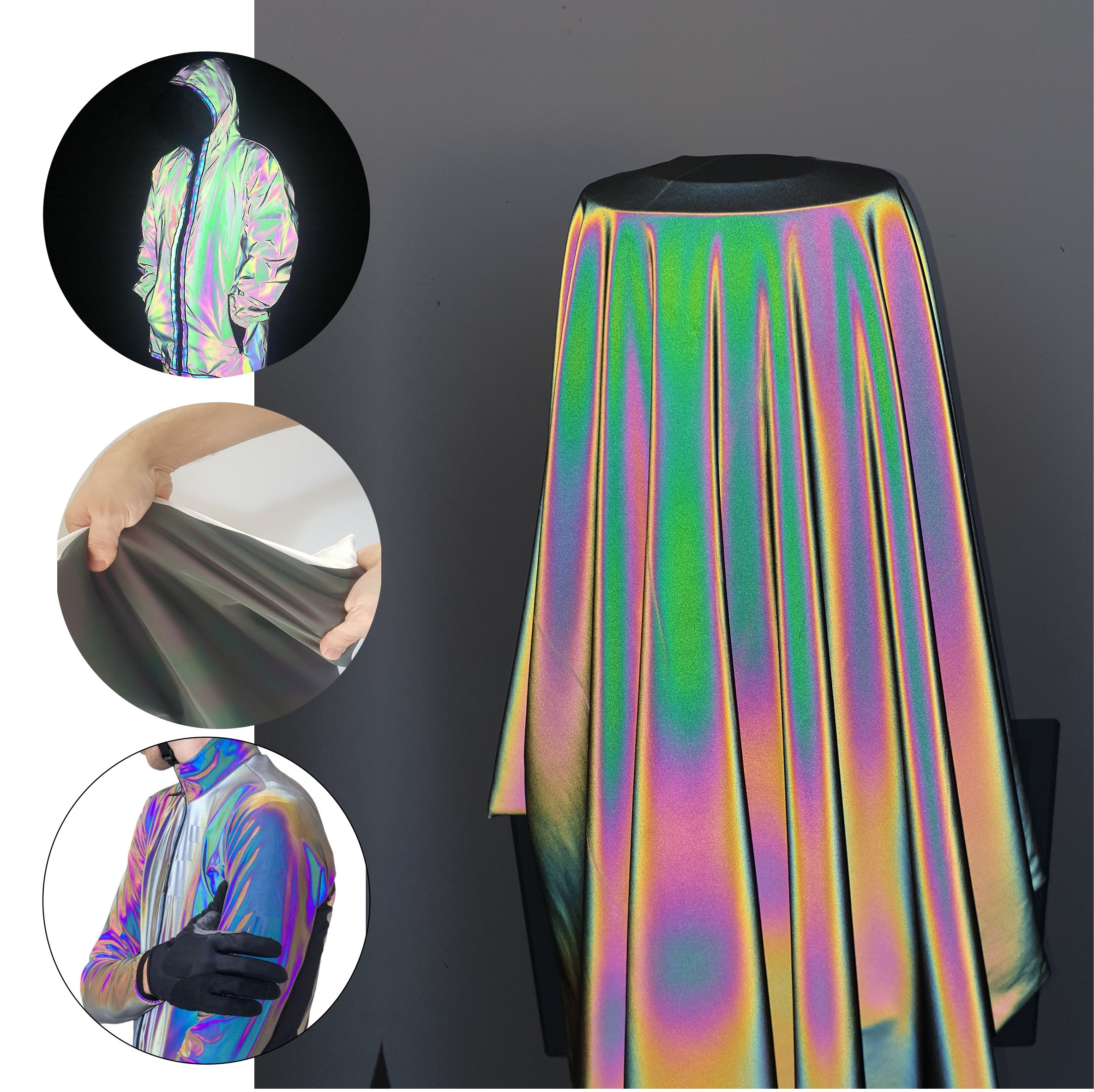 Reflective Stretch Fabric Australia