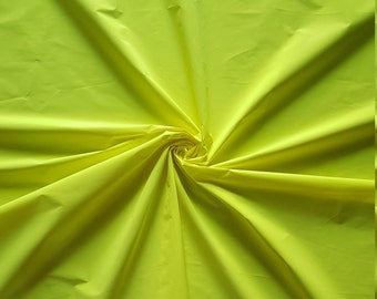 Neon Yellow Reflective PL WOVEN Fabric, High-Vis, High Visibility, reflective Fabric, kid safety non-stretch