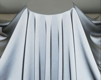 Silver Reflective STRETCH Fabric, jersey spandex, stretch, High-Vis, reflective, material, visibility, kid safety