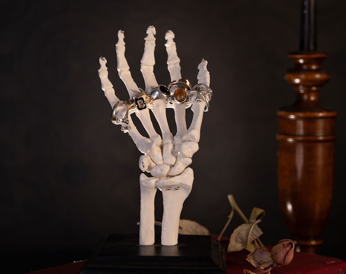 Urban Outfitters Astrology Palm Hand Statue Ring Holder 8” H