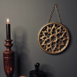 VICTOR Gothic Window Wall Hanging - Gothic Home Decor - Macabre House ...