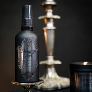 Room Spray - Memento Mori | Home Fragrance  | Gothic Home Decor | Gothic Fragrance | Handmade by The Blackened Teeth