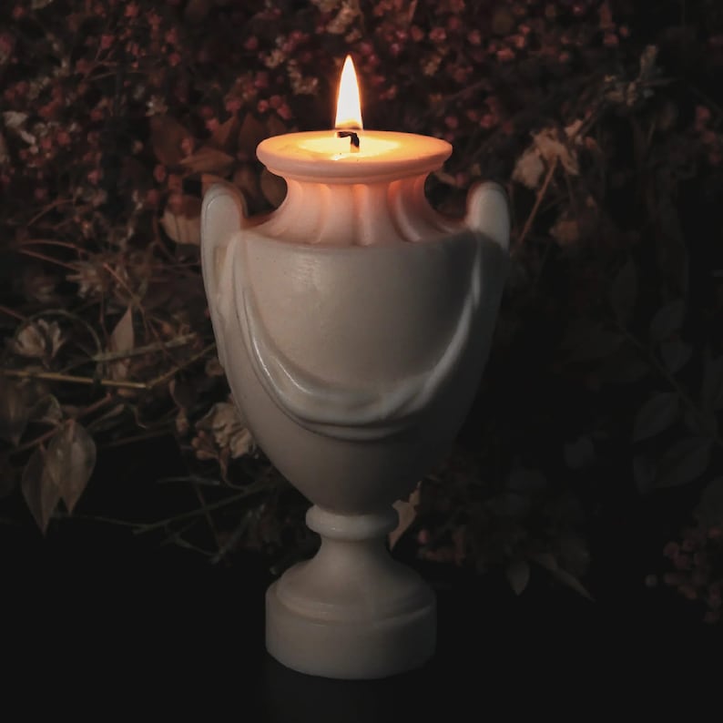 urn candle gothic candle the blackened teeth gothic home