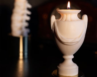 The Urn Candle | Gothic Vegan Candle by The Blackened Teeth | Gothic Home Decor | Handmade by Artisans