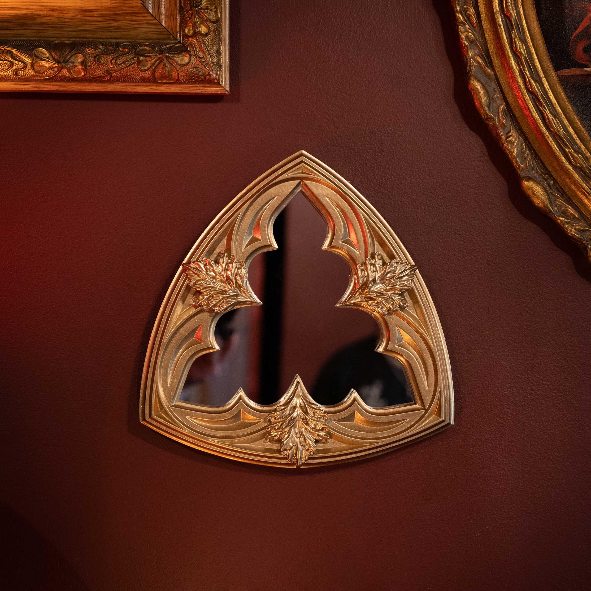 Acanthus Gothic Architecture Mirror | Gothic Home Decor | The Blackened Teeth | Sacred Heart Decor