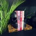 Skull Wooden Bookends | Gothic Home Decor by The Blackened Teeth 