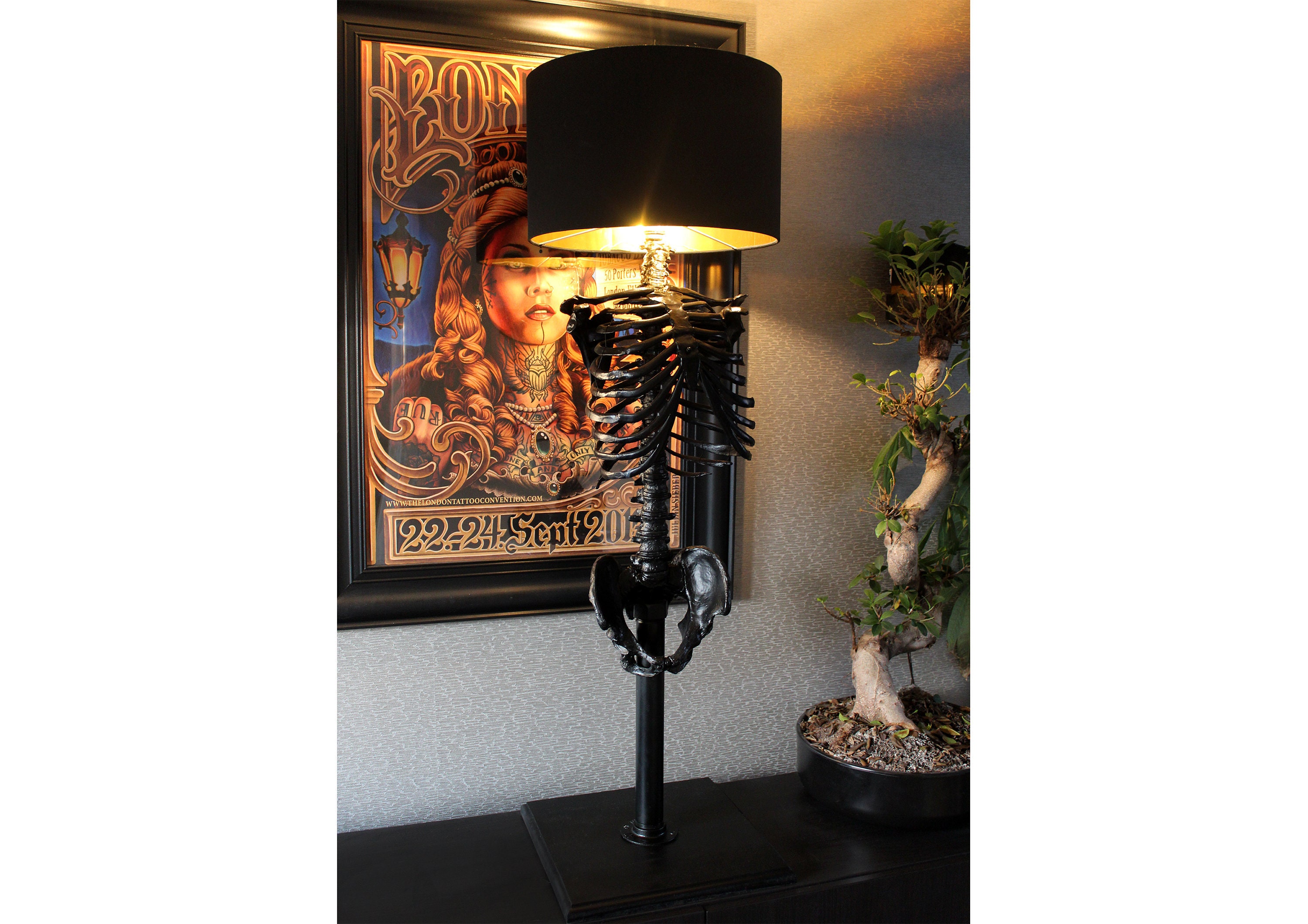 custom lamp bedroom lamp US|CA plug home gifts home gift lamps gifts home decor living room decor Animal Print Lamp on a Stand