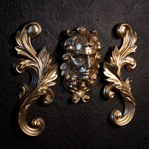 Gothic Filigree Wall Decor Gothic Gallery Wall Handmade by Artisans at The Blackened Teeth
