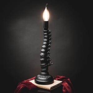 Spine Desk Lamp | Anatomy Lamp | Gothic Lamp | Gothic Home Decor handmade by Artisans