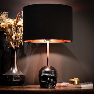 Skull Lamp - Etsy