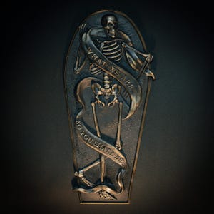 What We Are So You Swell Be - Wandbild | Gotik | Gothic Wohnkultur | Gothic Galeriewand | Totentanz | von The Blackened Teeth