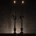Femur Bone Candlestick Holder | Gothic Home Decor by The Blackened Teeth