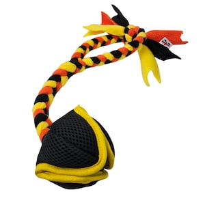 Paws Made™ Paws Pocket™ MJUK REGULAR Dragboll med handtag Godisutmatningsboll Agility Flyball Valphundgodisboll med handtag